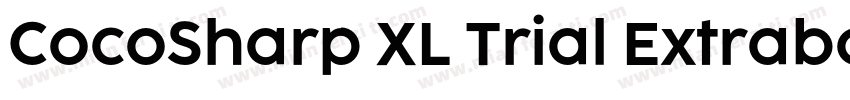CocoSharp XL Trial Extrabold字体转换